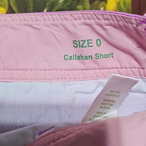 Lilly Pulitzer Callahan Shorts Size 0 - Picture 2 of 4